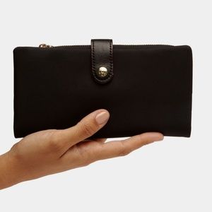 MZ Wallace Mae Wallet Black Bedford